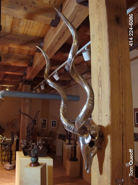 Our creative production line and skills are displayed by the Kudu skull, a kind of African décor Investment Casting Wall Art Milwaukee