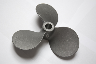 We cast custom propellers with special rotation specifications Custom propeller rotation