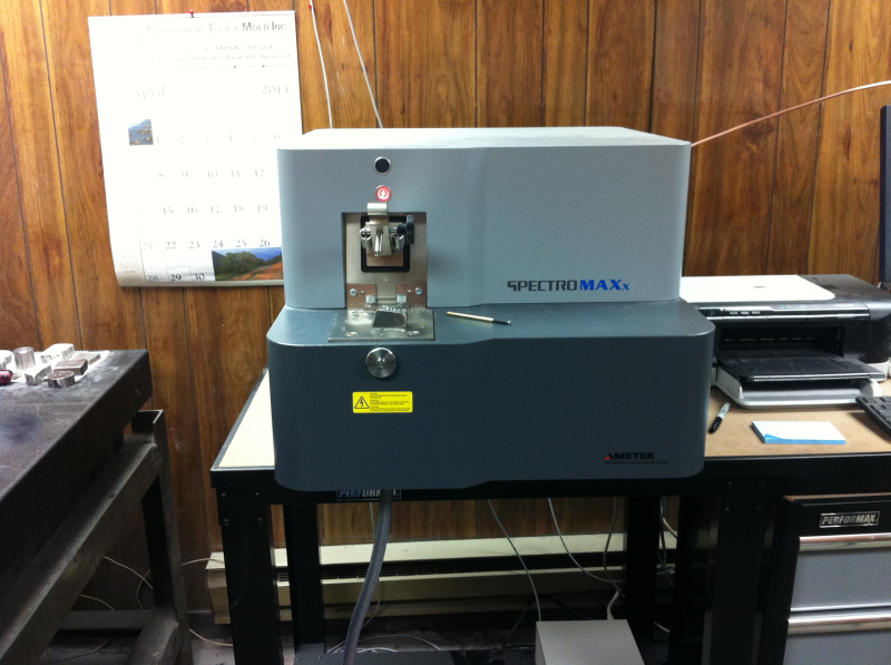 Steel Sprectrometry Testing Madison