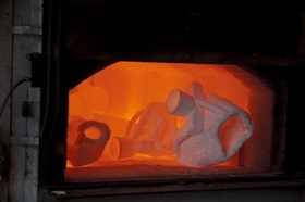 Investment casting equipment